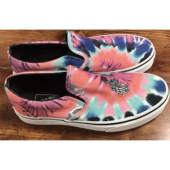 Woman’s Vans Size 6 Or Men’s 4.5 Vans Slip On’s - Picture 2 of 4